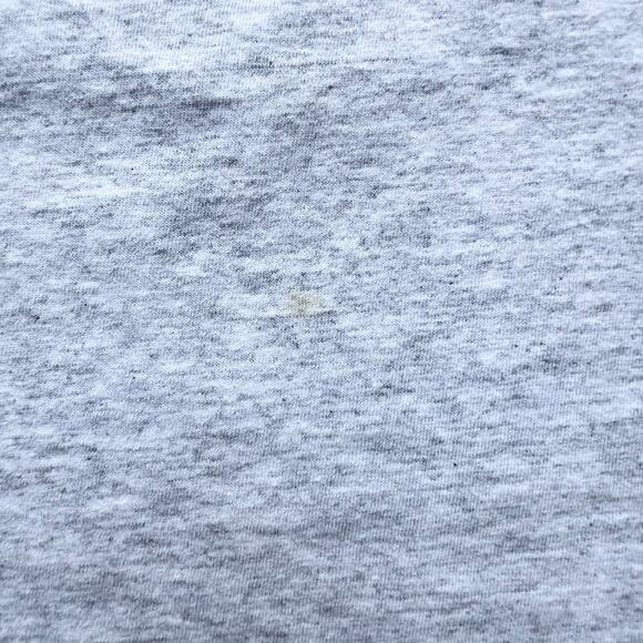 Vintage Mighty Ducks Anaheim Logo 7 Gray T Shirt Baby Tee Yth XL Hockey NHL 90s - Picture 9 of 10